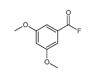 3,5-dimethoxybenzoyl fluoride Structure