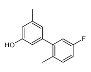 3-(5-fluoro-2-methylphenyl)-5-methylphenol Structure