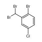 1-bromo-4-chloro-2-dibromomethylbenzene结构式