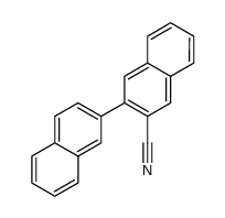[2,2'-binaphthalene]-3-carbonitrile结构式