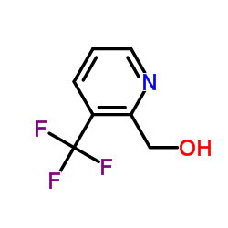 (3-(三氟甲基)吡啶-2-基)甲醇结构式