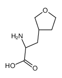 (2R)-2-氨基-3-(四氢呋喃-3-基)丙酸结构式