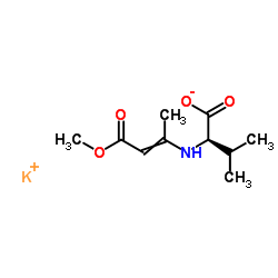 D-缬氨酸邓盐结构式