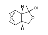 (1R,3aR,4R,7S,7aR)-1-methyl-1,3,3a,4,7,7a-hexahydro-4,7-epoxyisobenzofuran-1-ol结构式