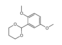 2-(2',5'-dimethoxyphenyl)-1,3-dioxane Structure
