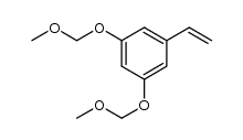 1,3-bis(methoxymethoxy)-5-vinylbenzene Structure