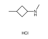 盐酸N,3-二甲基环丁胺结构式