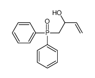 1-diphenylphosphorylbut-3-en-2-ol结构式