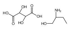 (2R)-2-aminobutan-1-ol,(2R,3R)-2,3-dihydroxybutanedioic acid Structure