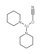 Silver,(cyanato-O)bis(pyridine)- (9CI)结构式