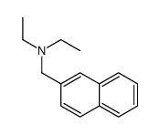 N-ethyl-N-(naphthalen-2-ylmethyl)ethanamine结构式