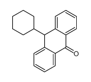 10-cyclohexyl-10H-anthracen-9-one结构式