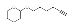2H-Pyran,2-(5-hexyn-1-yloxy)tetrahydro- Structure