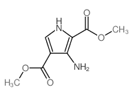 2,4-二甲基 3-氨基-1H-吡咯-2,4-二羧酸结构式