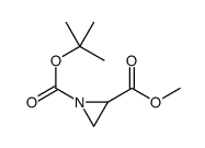 1-叔丁基 2-甲基 氮丙啶-1,2-二羧酸酯结构式
