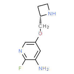 3-Pyridinamine,5-[(2S)-2-azetidinylmethoxy]-2-fluoro-(9CI) picture