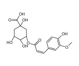 3-O-阿魏酰奎尼酸结构式