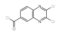 2,3-二氯喹噁啉-6-羰酰氯结构式