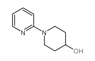 1-(吡啶-2-基)哌啶-4-醇结构式