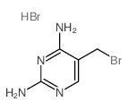 2,4-Pyrimidinediamine,5-(bromomethyl)-, hydrobromide (1:1) Structure