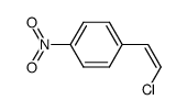 cis-β-Chlor-4-nitro-styrol Structure