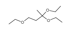 1,3,3-triethoxy-butane Structure