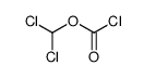 Chloroformic acid dichloromethyl ester Structure