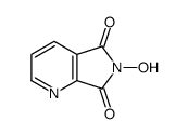 6-羟基-5H-吡咯并[3,4-b]吡啶-5,7(6H)-二酮结构式