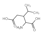 Glutamic acid,3-(1-methylethyl)- Structure
