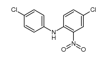 4,4'-dichloro-2-nitrodiphenylamine Structure