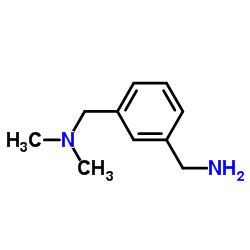 3-二甲基氨基甲基-苄胺结构式