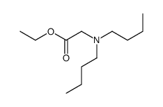 2-(Dibutylamino)acetic acid ethyl ester structure