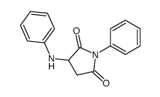 3-anilino-1-phenylpyrrolidine-2,5-dione Structure