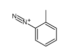 2-methylbenzenediazonium Structure
