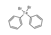 dibromo-diphenyl-λ4-tellane结构式