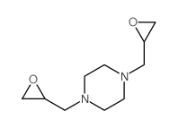 Piperazine,1,4-bis(2-oxiranylmethyl)- Structure