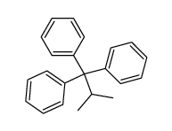 2-Methyl-1,1,1-triphenylpropane Structure