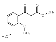 3-(2,3-二甲氧基苯基)-3-氧丙酸甲酯结构式