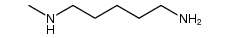 1-(N-methyl)-1,5-pentanediamine结构式