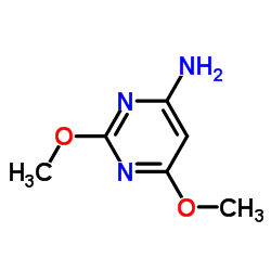 2,6-dimethoxypyrimidin-4-amin Structure