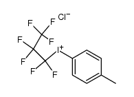 heptafluoro-n-propyl-p-tolyliodonium chloride Structure