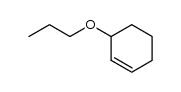 (2-cyclohexenyl) n-propyl ether Structure