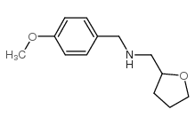 (4-甲氧基-苄基)-(四氢-呋喃-2-甲基)-胺结构式