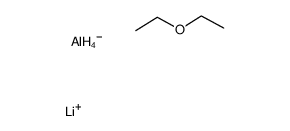 lithium tetrahydroaluminate-1-diethyl ether Structure