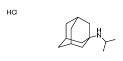 N-propan-2-yladamantan-1-amine,hydrochloride Structure