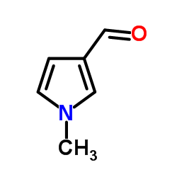 1-甲基-1H-吡咯-3-甲醛结构式