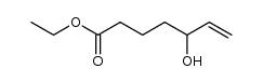 ethyl 5-hydroxyhept-6-enoate结构式