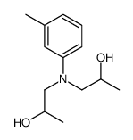 1,1’-(3-甲基苯基)亚氨基-双-2-丙醇结构式