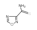1,2,4-噁二唑-3-硫代甲酰胺结构式