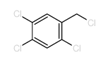 1,2,4-三氯-5-(氯甲基)苯结构式